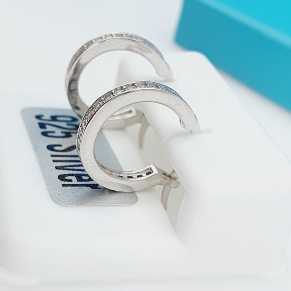 "925 Sterling Silver CZ Beautiful Earrings for Women, 1USPAR4292 - Picture 11 of 11